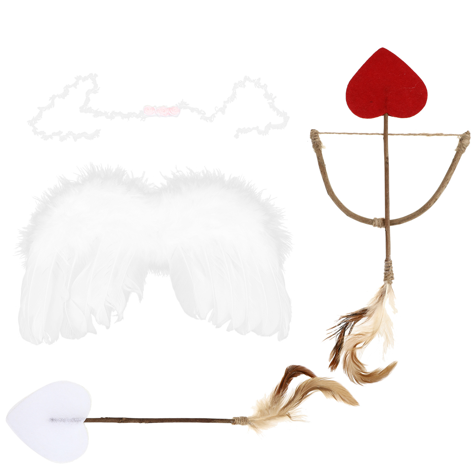 Baby Clothing Gift Set - Baby Wing Headband Kit Infant Angel