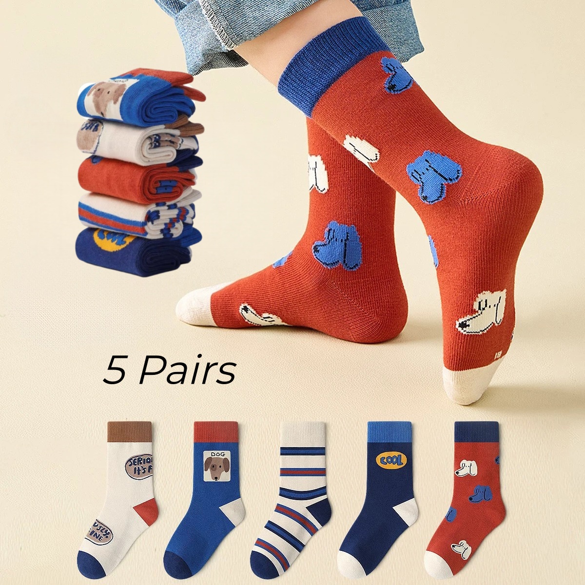 Baby Xl - Autumn Children's Socks Little Big Boys