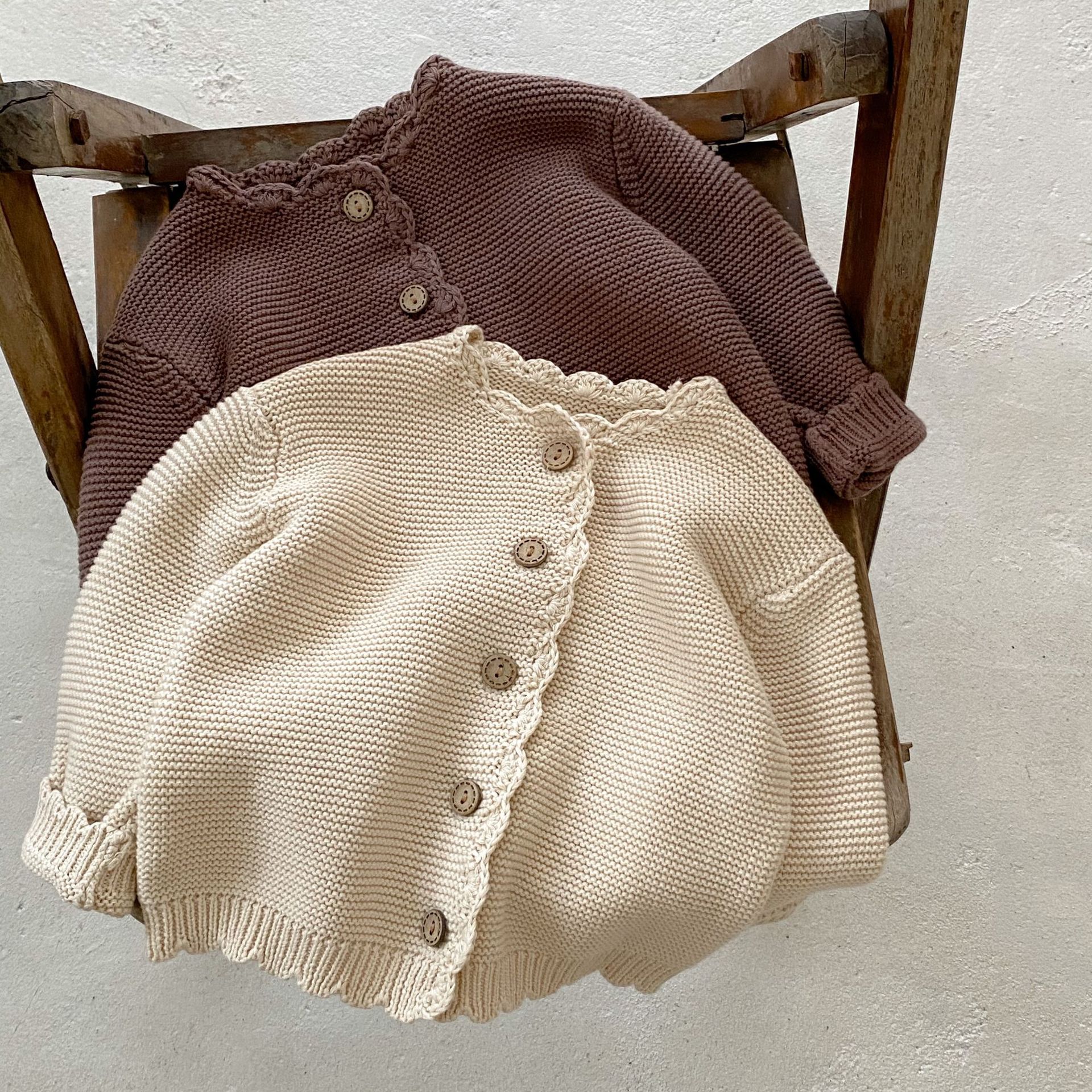 Knit Cardigan Infant - 2025 Autumn New Baby Long Sleeve