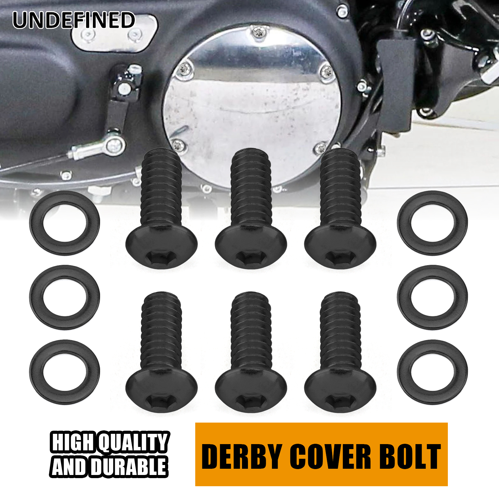 Baby Xl - Motorcycle Stainless Derby Cover Allen Screw
