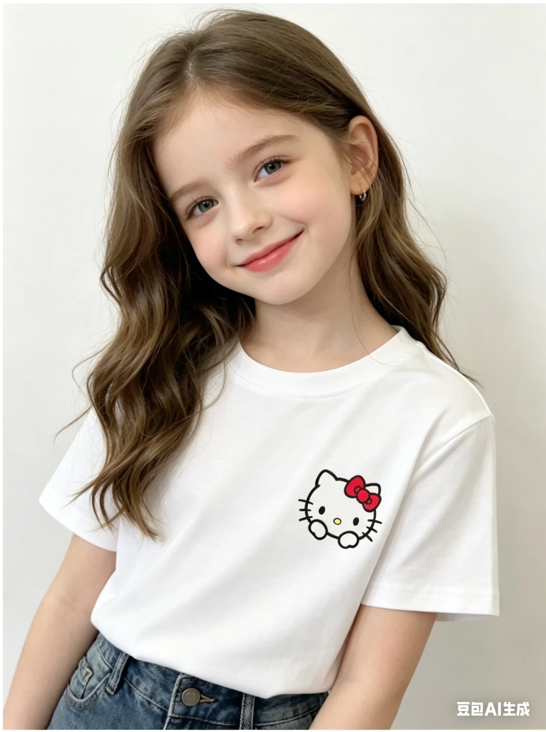 Baby Clothing Logo - Hello Kitty Small Logo T Shirt