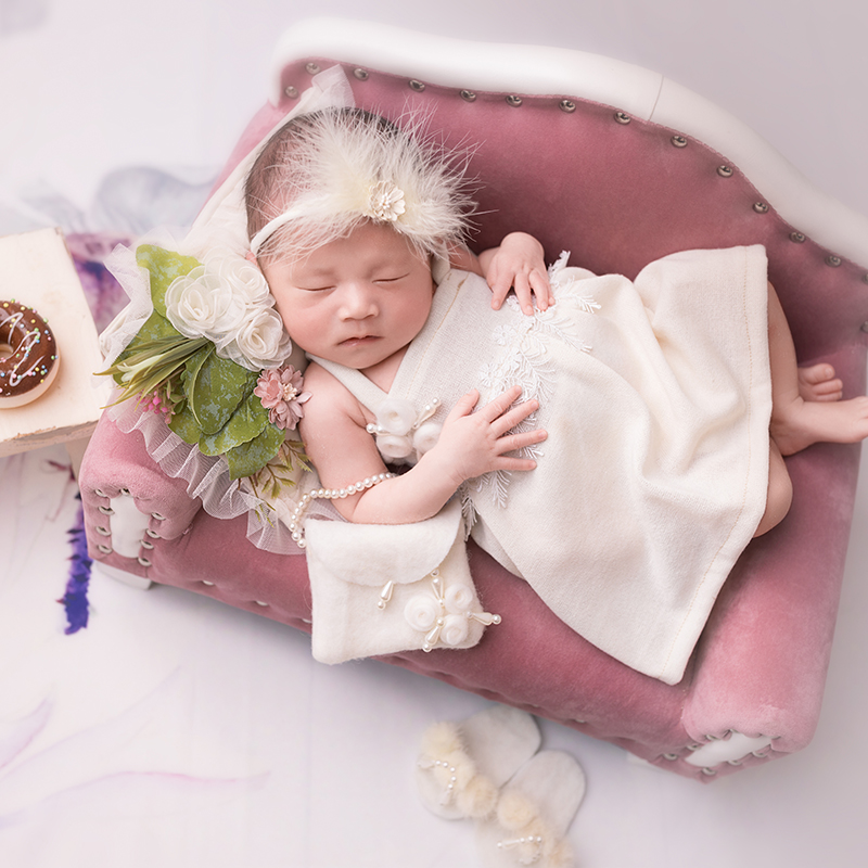 Nezha Outfit Newborn Photograp - مراجعة Baby Clothing Sewing وسعره