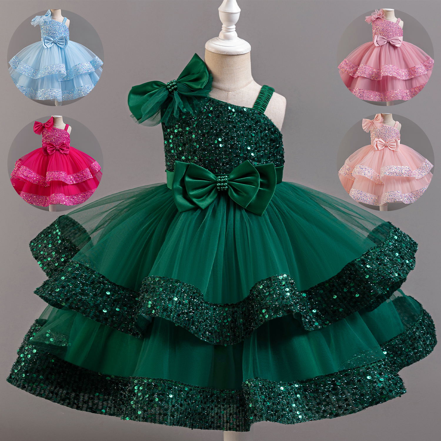 Flower Princess Sequins Baby W - مراجعة Baby Z Clothing وسعره