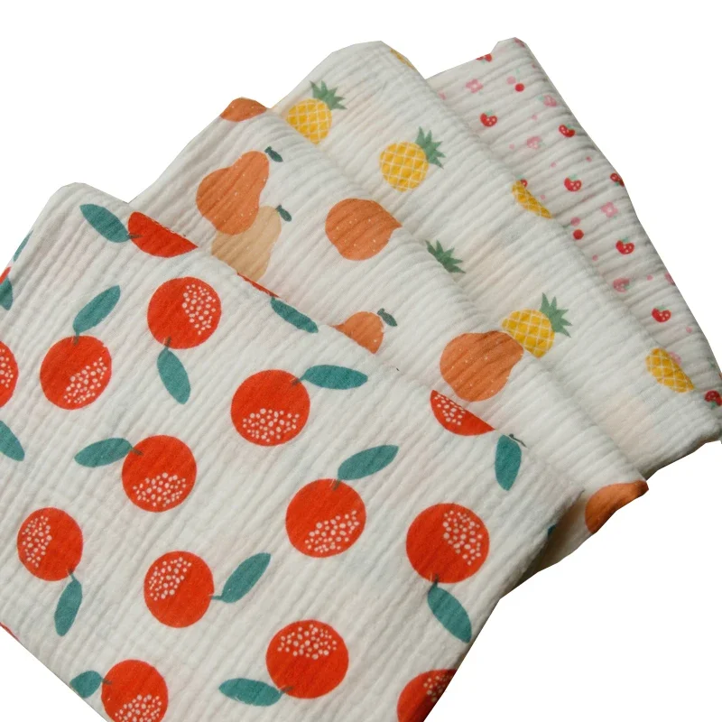 135x50cm Double Layer Crepe Pu - مراجعة Baby Clothing Sewing وسعره