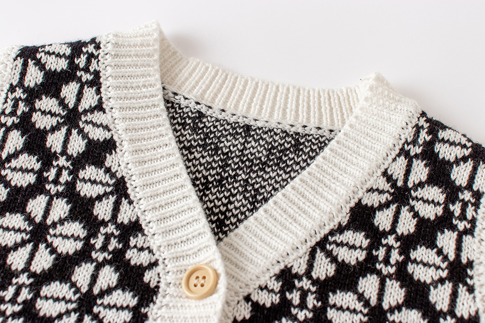 2025 Spring and Autumn New Gir - مراجعة Knit Cardigan Infant وسعره