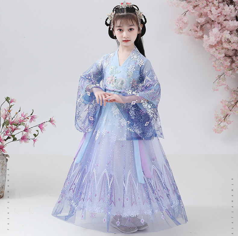 Summer Hanfu Dress Girl Fairy  - مراجعة Baby Clothing Gift Set وسعره