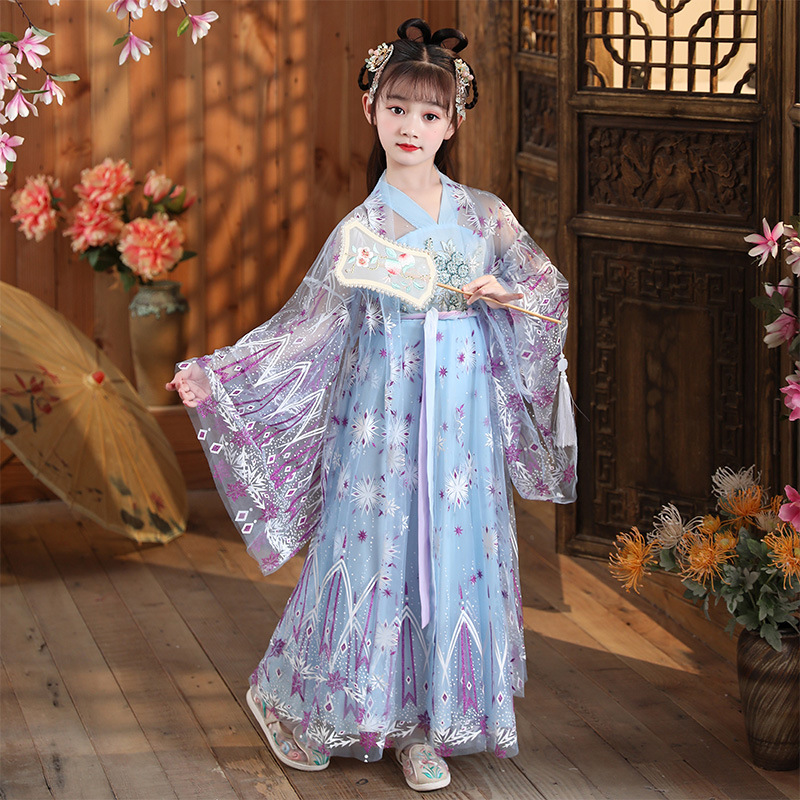 Summer Hanfu Dress Girl Fairy  - مراجعة Baby Clothing Gift Set وسعره