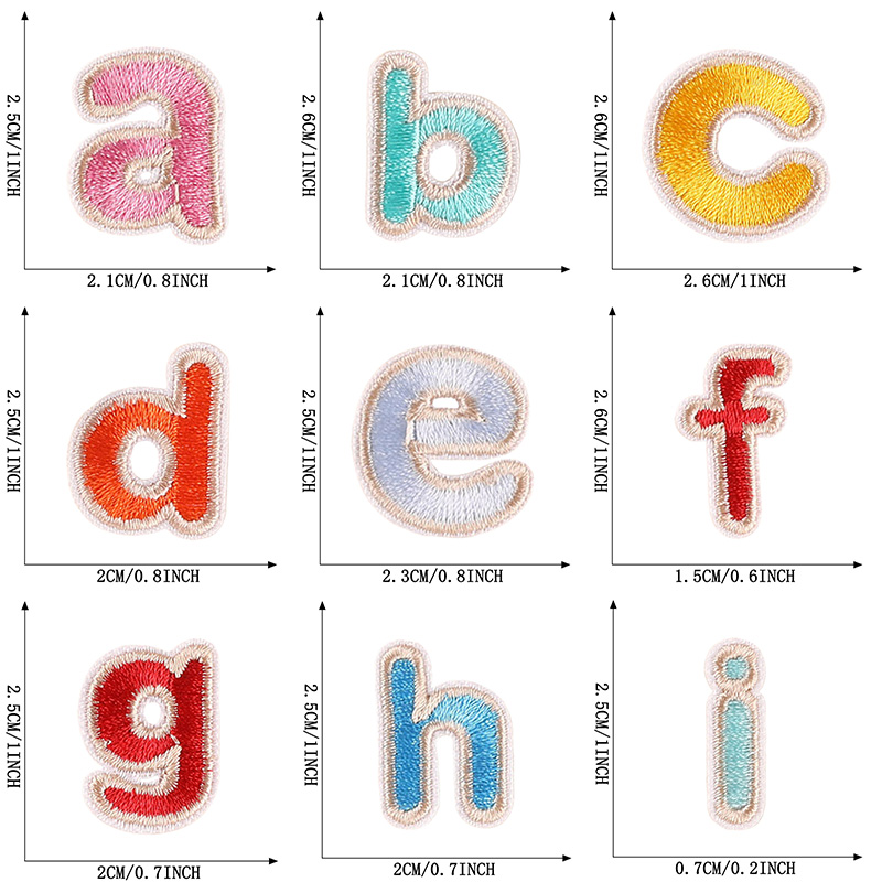 26/Pcs/Lot Fabrics Letter Stri - مراجعة Baby Clothing Sewing وسعره