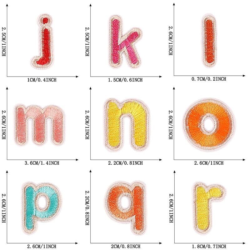 26/Pcs/Lot Fabrics Letter Stri - مراجعة Baby Clothing Sewing وسعره