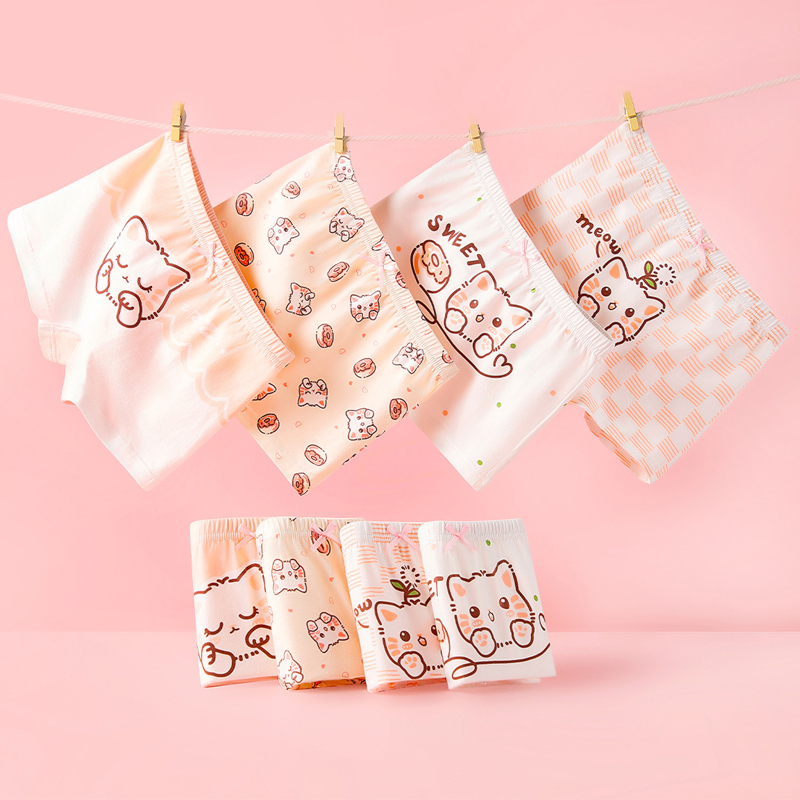 4pcs Cotton Girls Soft Panties - مراجعة Baby Xl وسعره