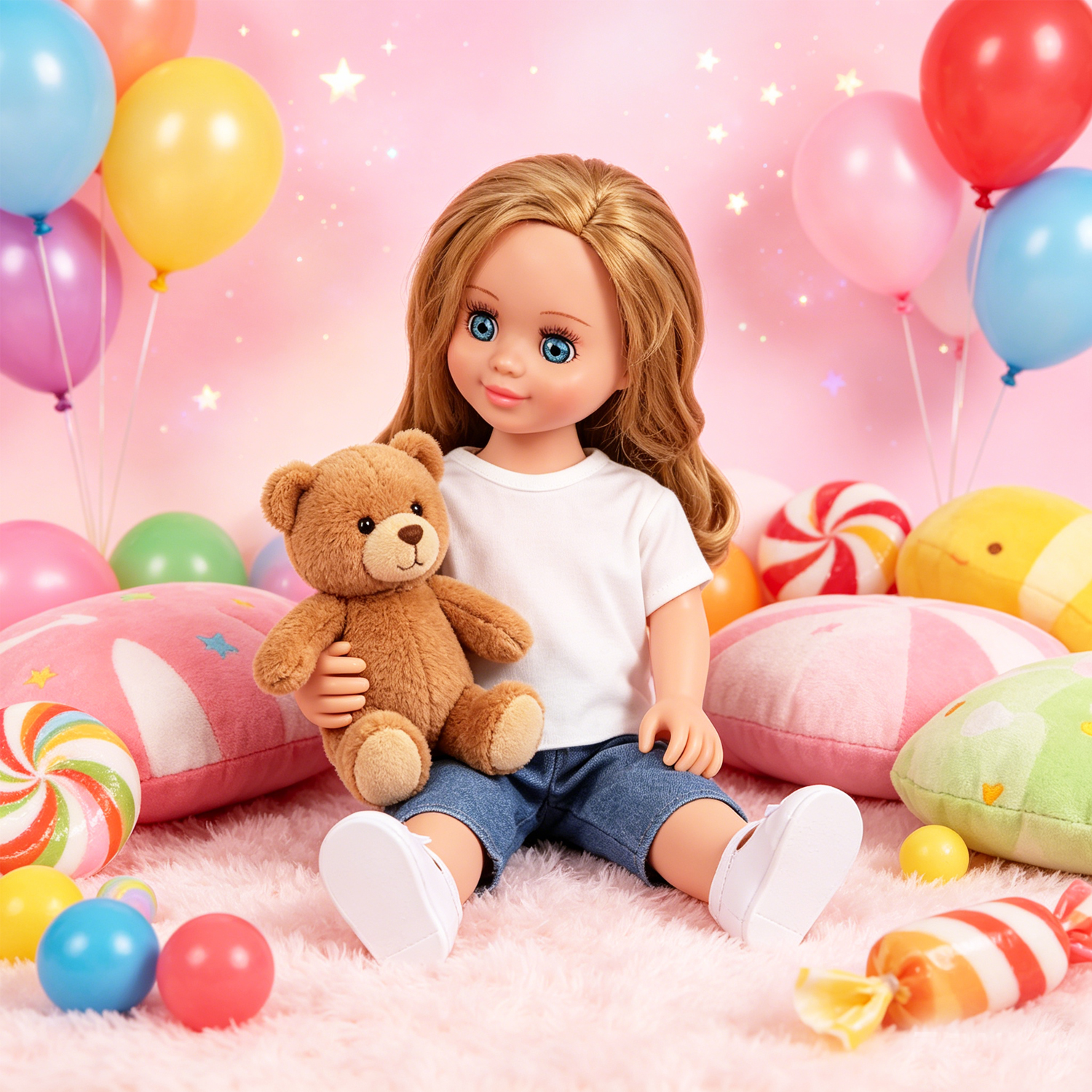 Cute 18 Inch Doll Clothes Set  - مراجعة Knit Cardigan Infant وسعره