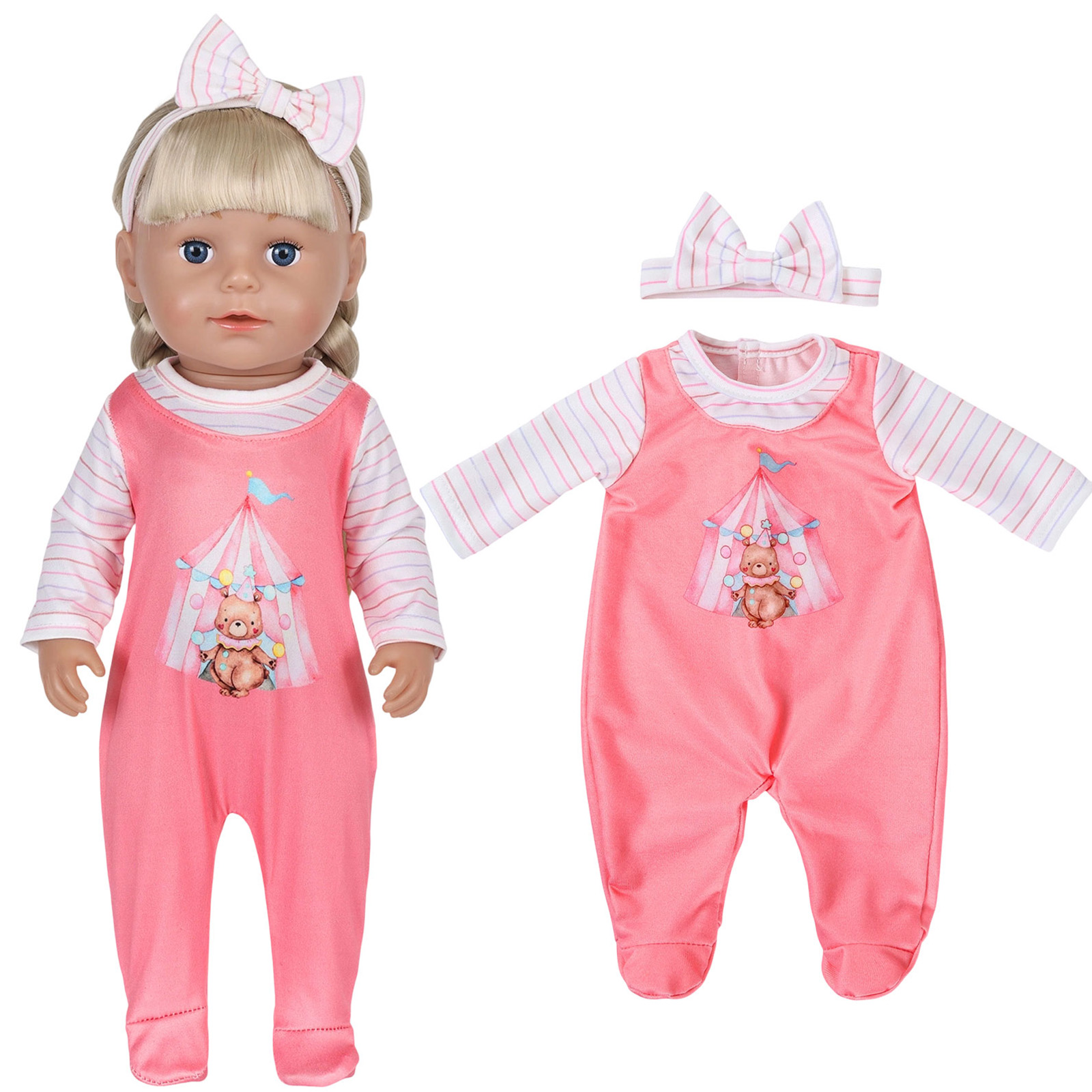 Doll Clothes for 16-18inch 40- - مراجعة Baby Clothing Gift Set وسعره