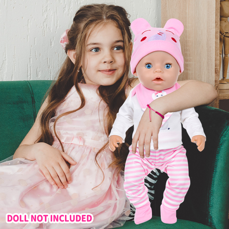 Doll Clothes 16-18Inch/40-45cm - مراجعة Baby Clothing For Girls وسعره