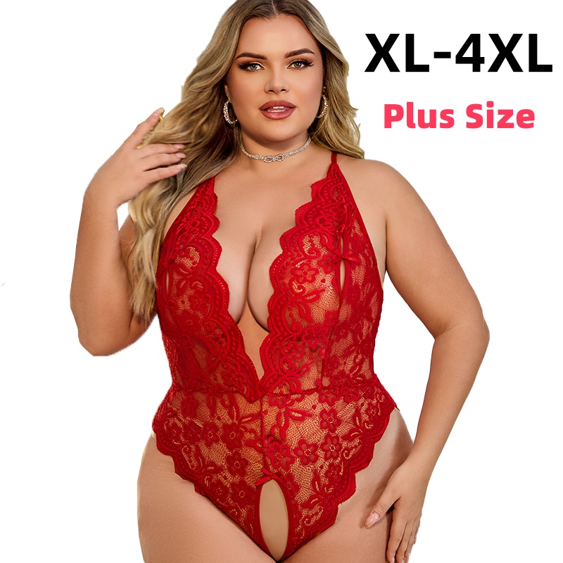 XL-4XL Crotchless Lace Bodysui - مراجعة Baby Xl وسعره
