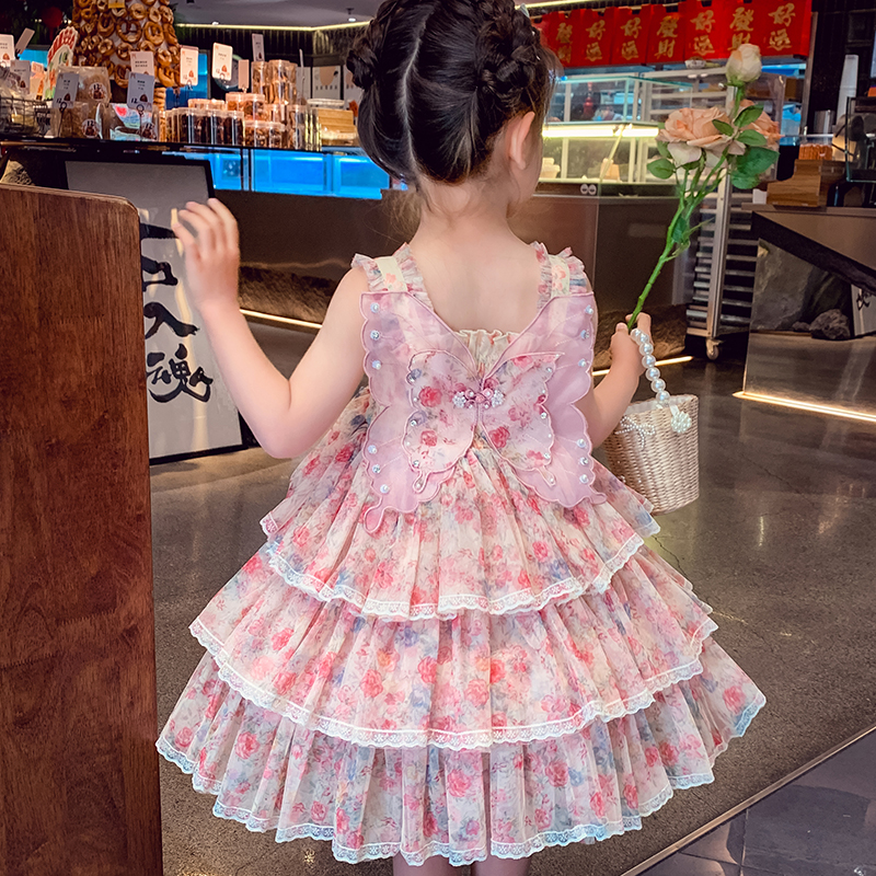 Summer Kids Girl Multi-Layered - مراجعة Baby Clothing For Girls وسعره
