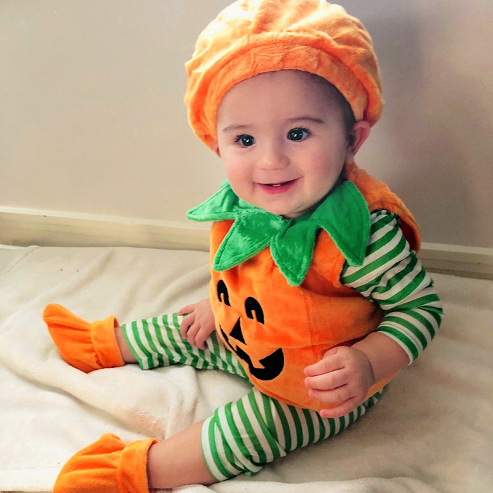 Halloween Pumpkin Costume Kids - مراجعة Baby Clothing Gift Set وسعره