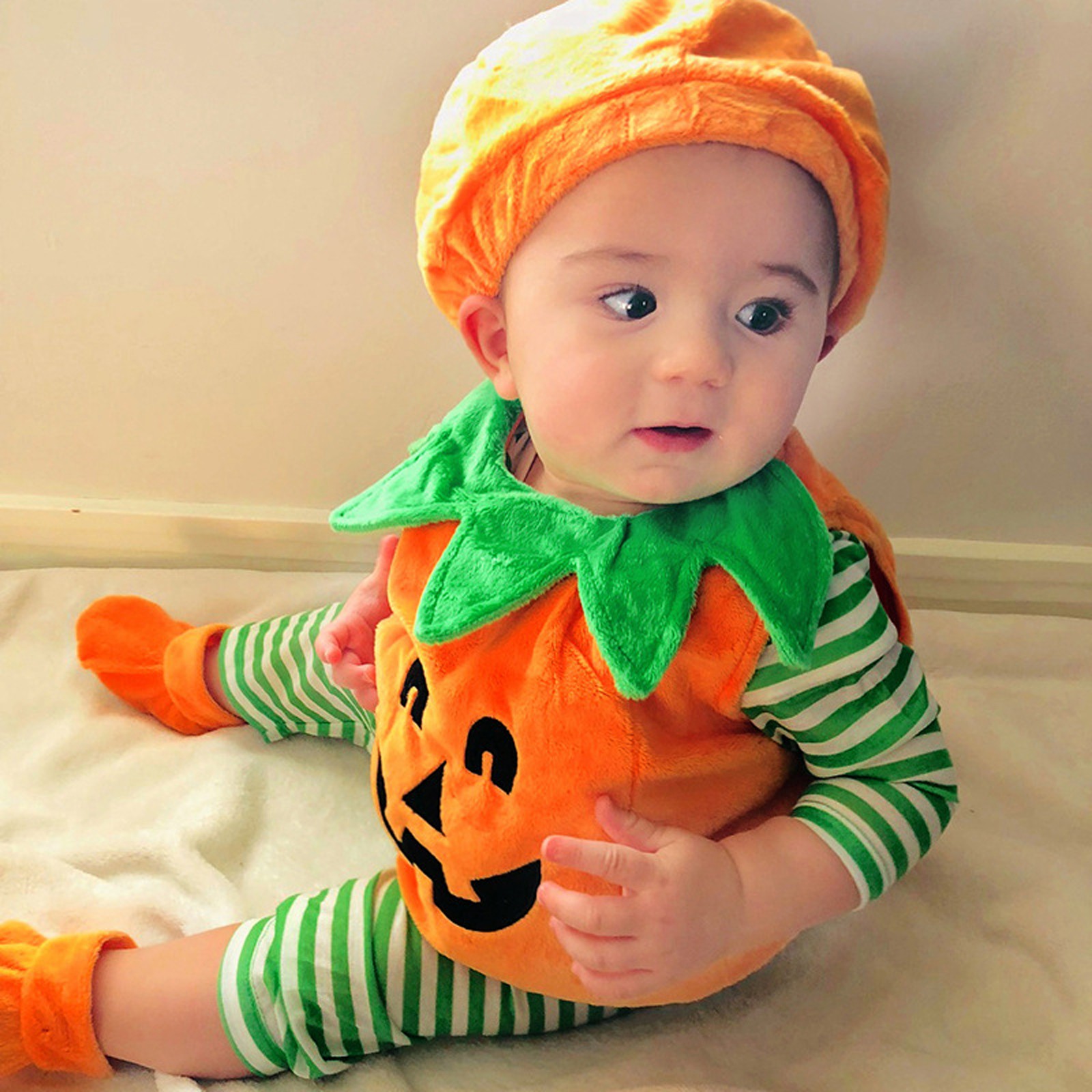 Halloween Pumpkin Costume Kids - مراجعة Baby Clothing Gift Set وسعره