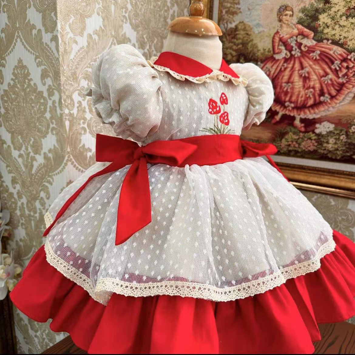 Baby Girl Summer Strawberry Em - مراجعة Baby Z Clothing وسعره