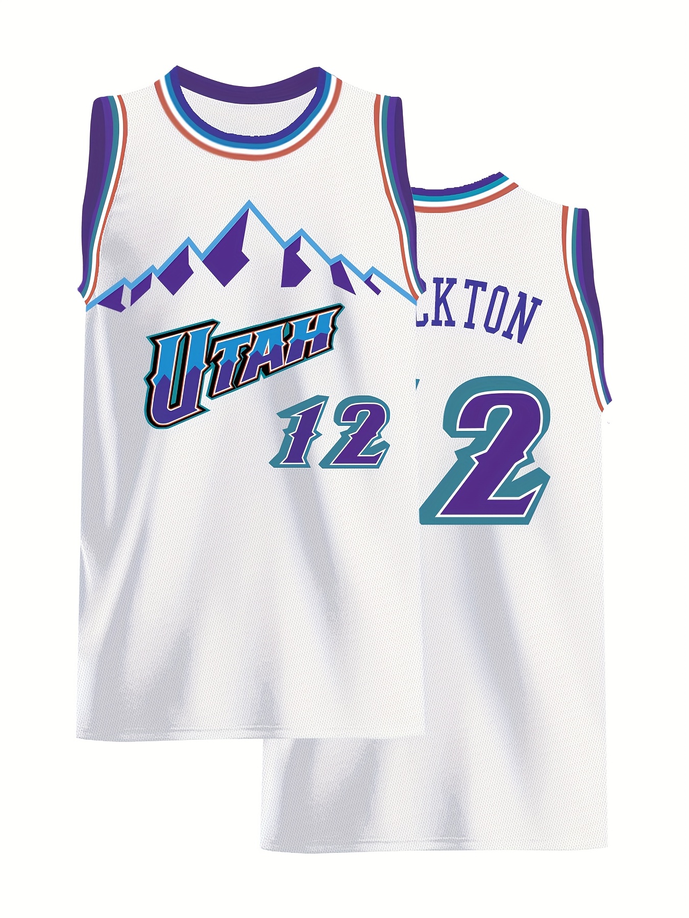 Parent-child Utah Jazz Stockto - مراجعة Baby Clothing Logo وسعره