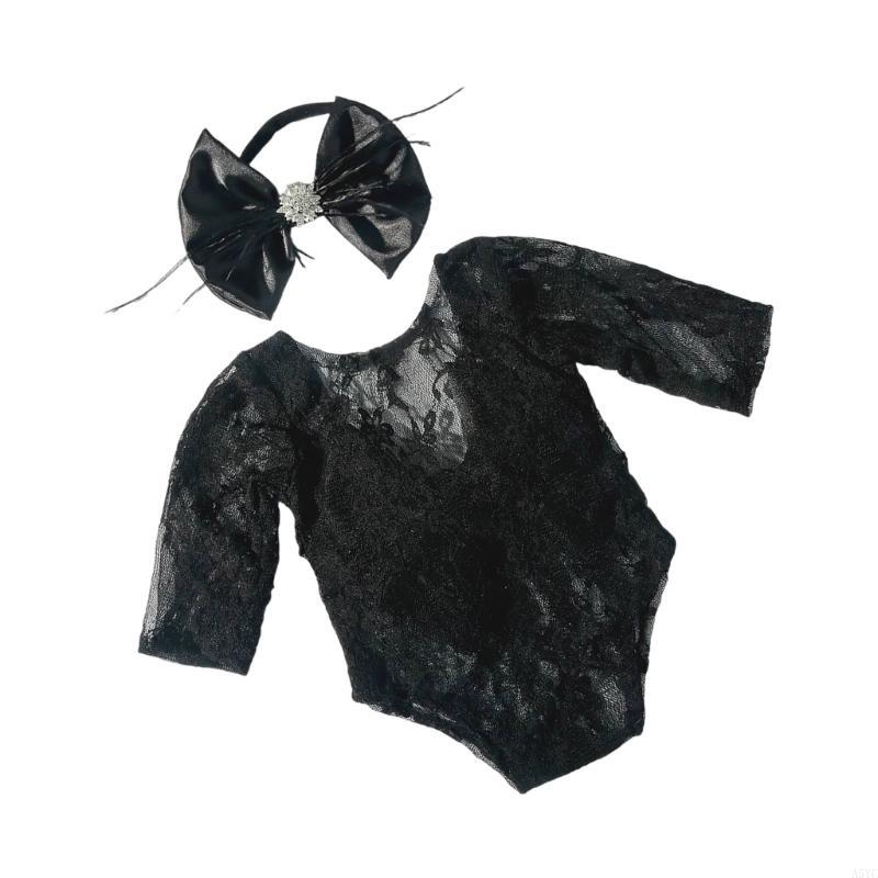A5YC Beautiful Lace Romper & H - مراجعة Baby Clothing Unique وسعره