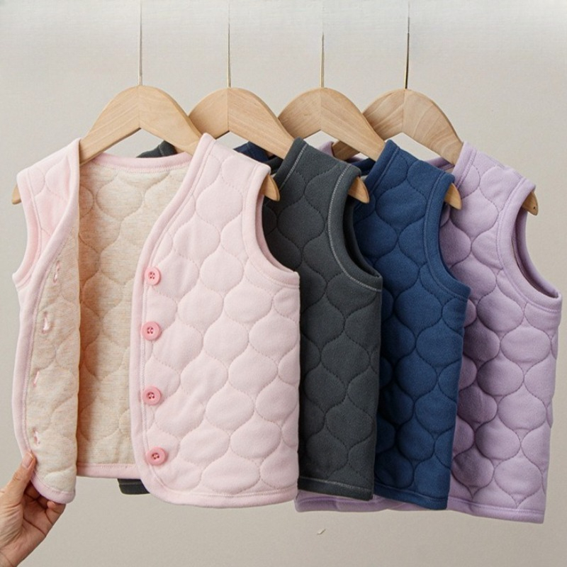 Children's Vest Autumn Winter  - مراجعة Knit Cardigan Infant وسعره