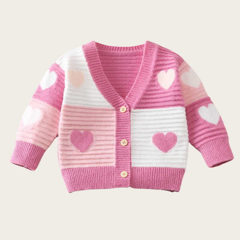 Baby Girl Cotton Knitted Cardi - مراجعة Knit Cardigan Infant وسعره