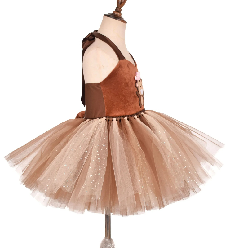 Brown Monkey Tutu Dress for Ba - مراجعة Baby Clothing For Girls وسعره