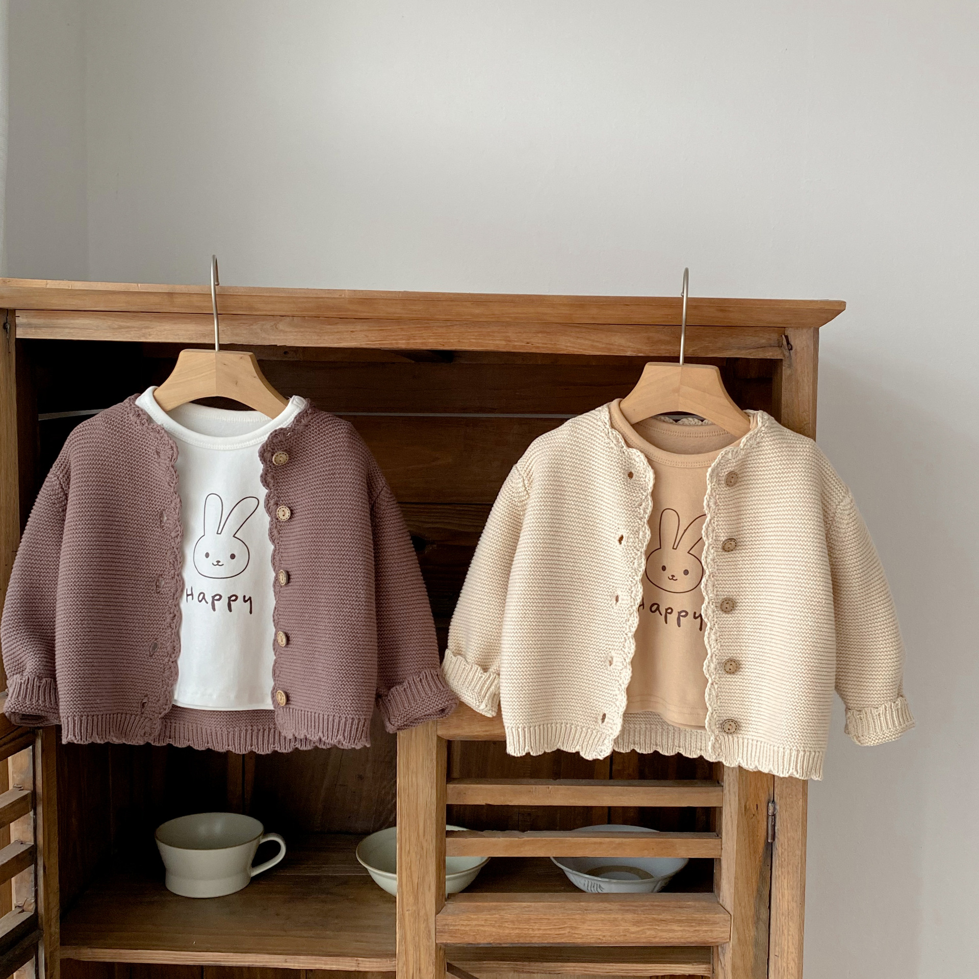 2025 Autumn New Baby Long Slee - مراجعة Knit Cardigan Infant وسعره