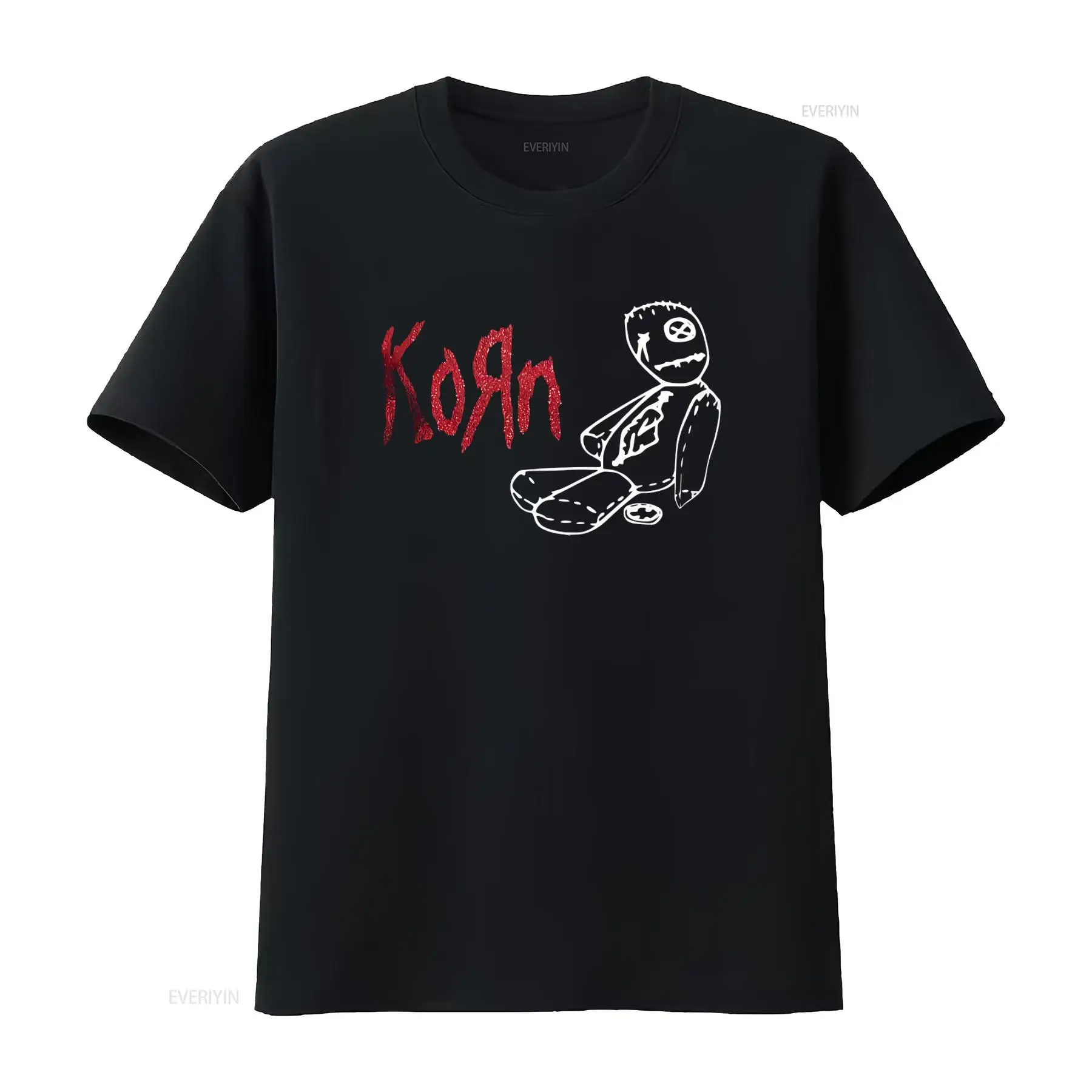 Korn Red Glitter Baby T Shirt  - مراجعة Baby Xl وسعره