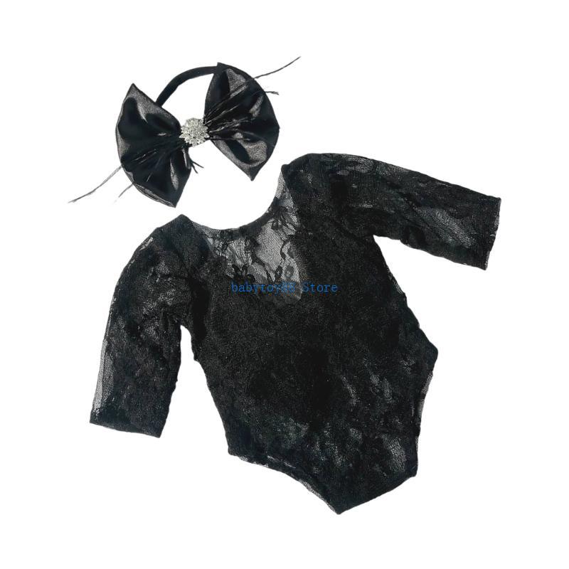 Y4UD Beautiful Lace Romper & H - مراجعة Baby Clothing Unique وسعره