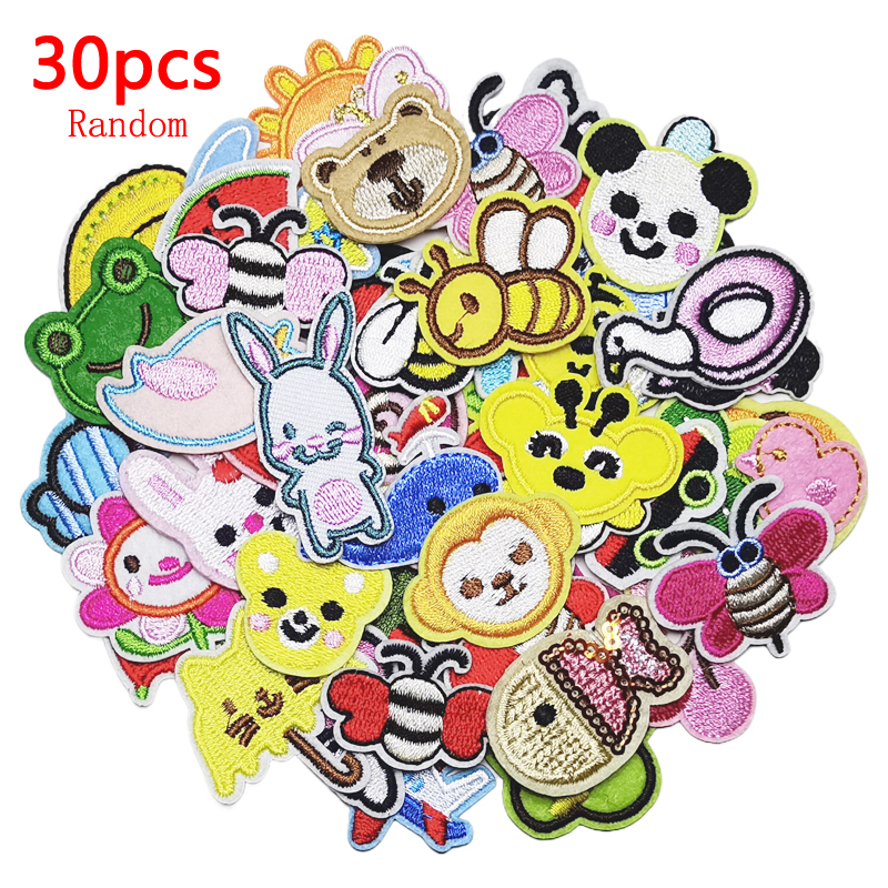 30 Pcs Cute Patches For Clothi - مراجعة Baby Clothing Sewing وسعره