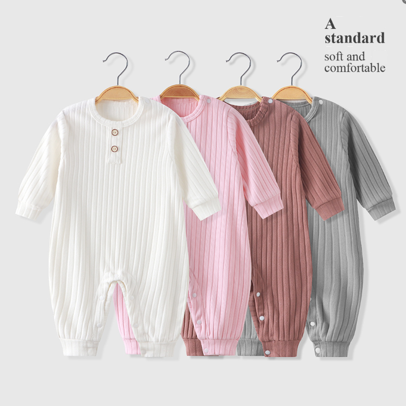 Newborn jumpsuit with A logo v - مراجعة Baby Clothing Logo وسعره