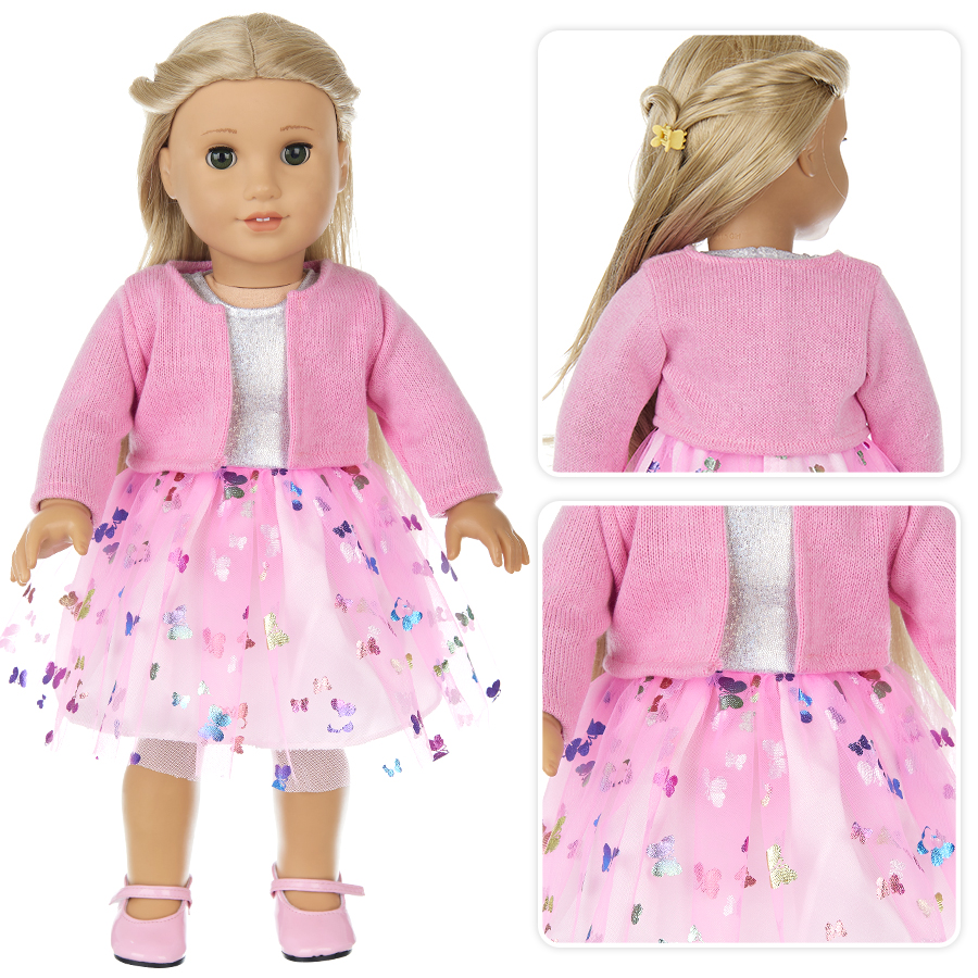 Doll Clothes for 16-18Inch 40- - مراجعة Baby Clothing For Girls وسعره