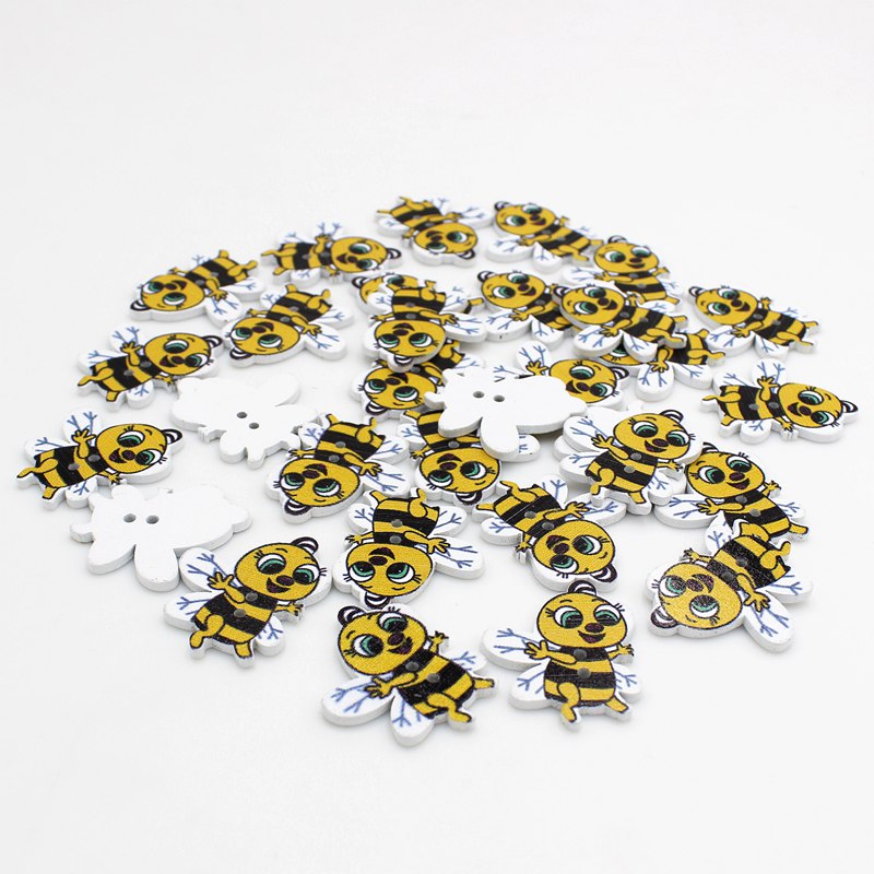 50Pcs New Mixed Cartoon button - مراجعة Baby Clothing Sewing وسعره