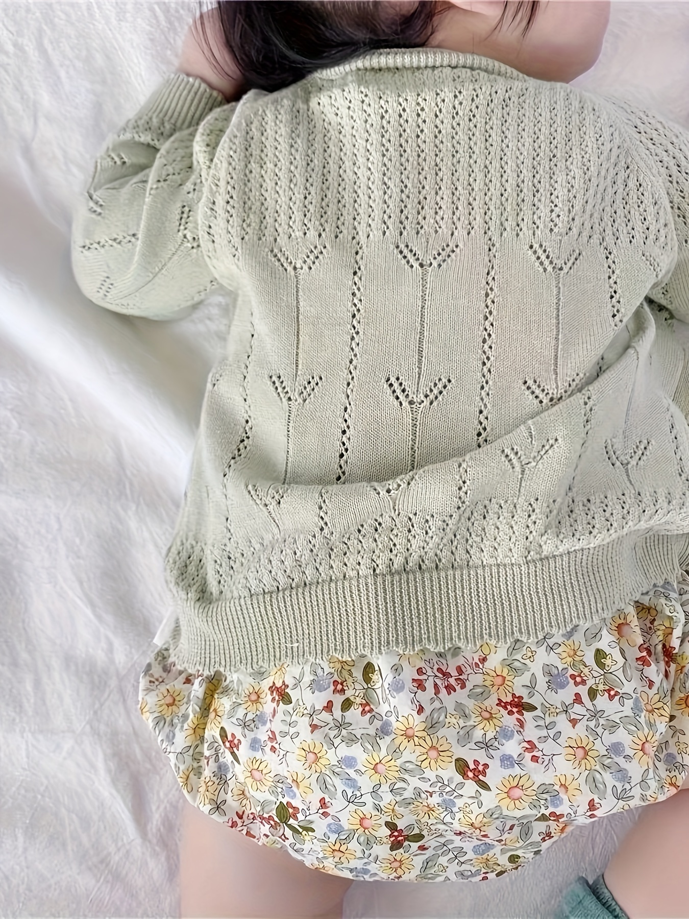Baby Spring Knitted Cardigan B - مراجعة Knit Cardigan Infant وسعره