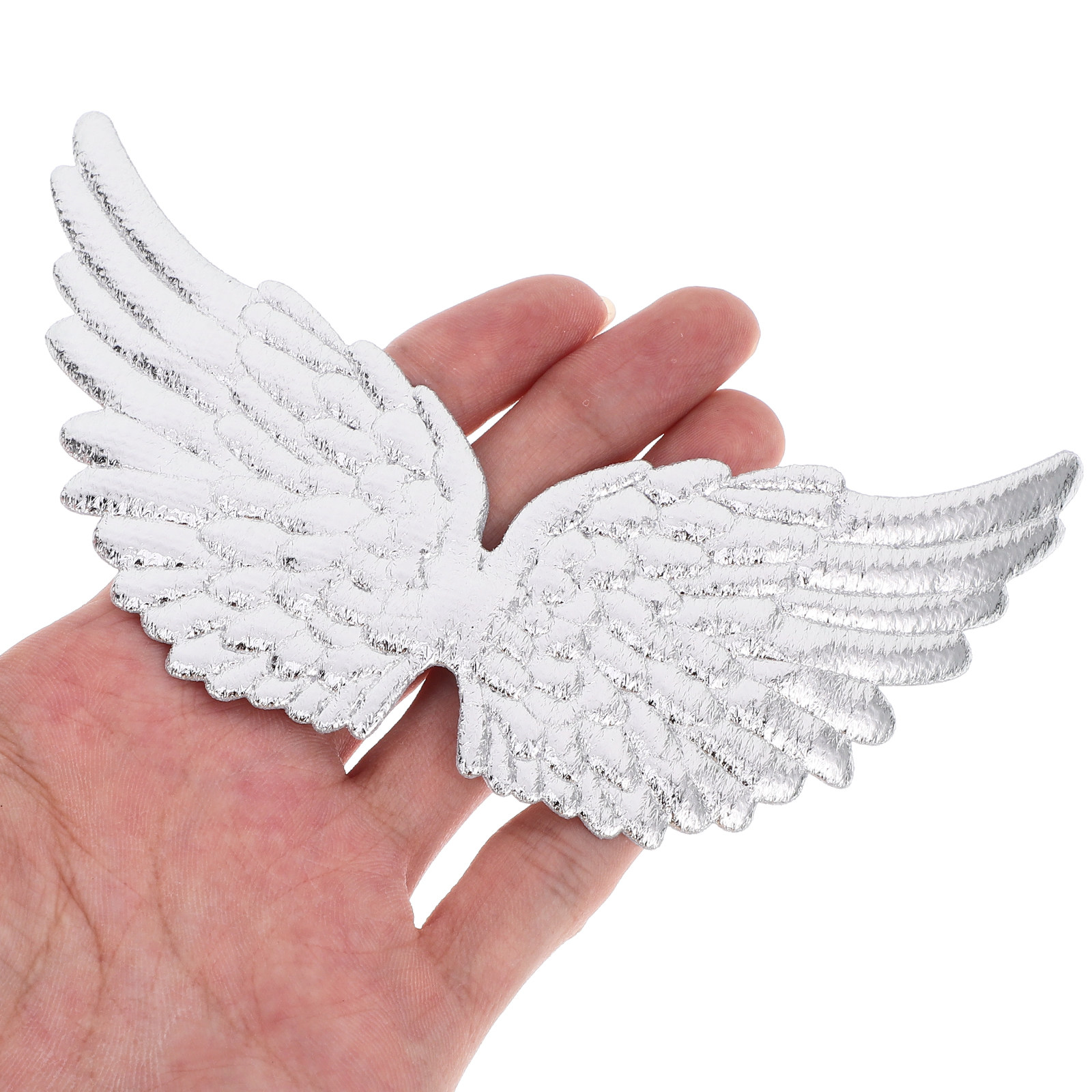 12Pcs Mini Angel Wings Fabric  - مراجعة Baby Clothing Sewing وسعره
