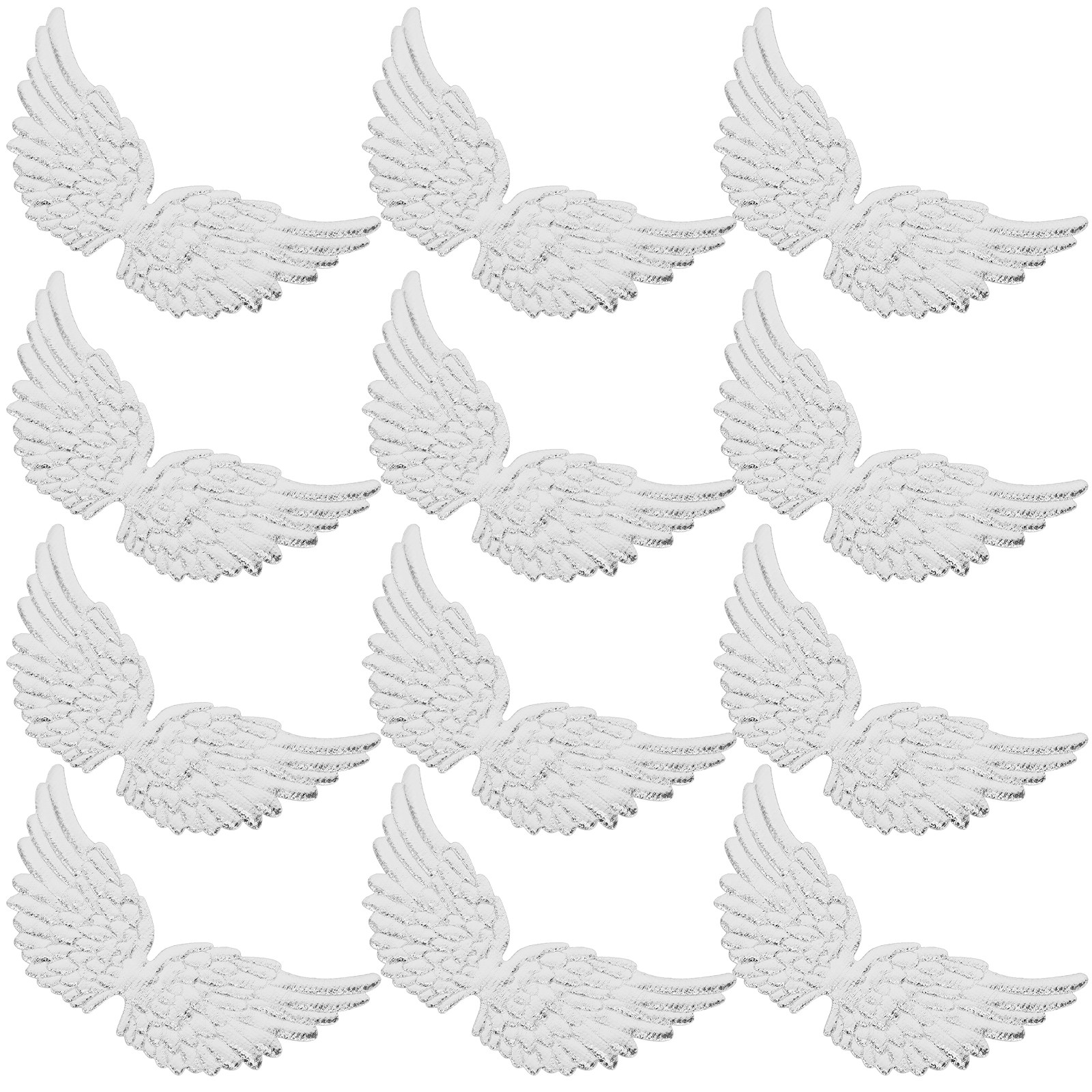 12Pcs Mini Angel Wings Fabric  - مراجعة Baby Clothing Sewing وسعره