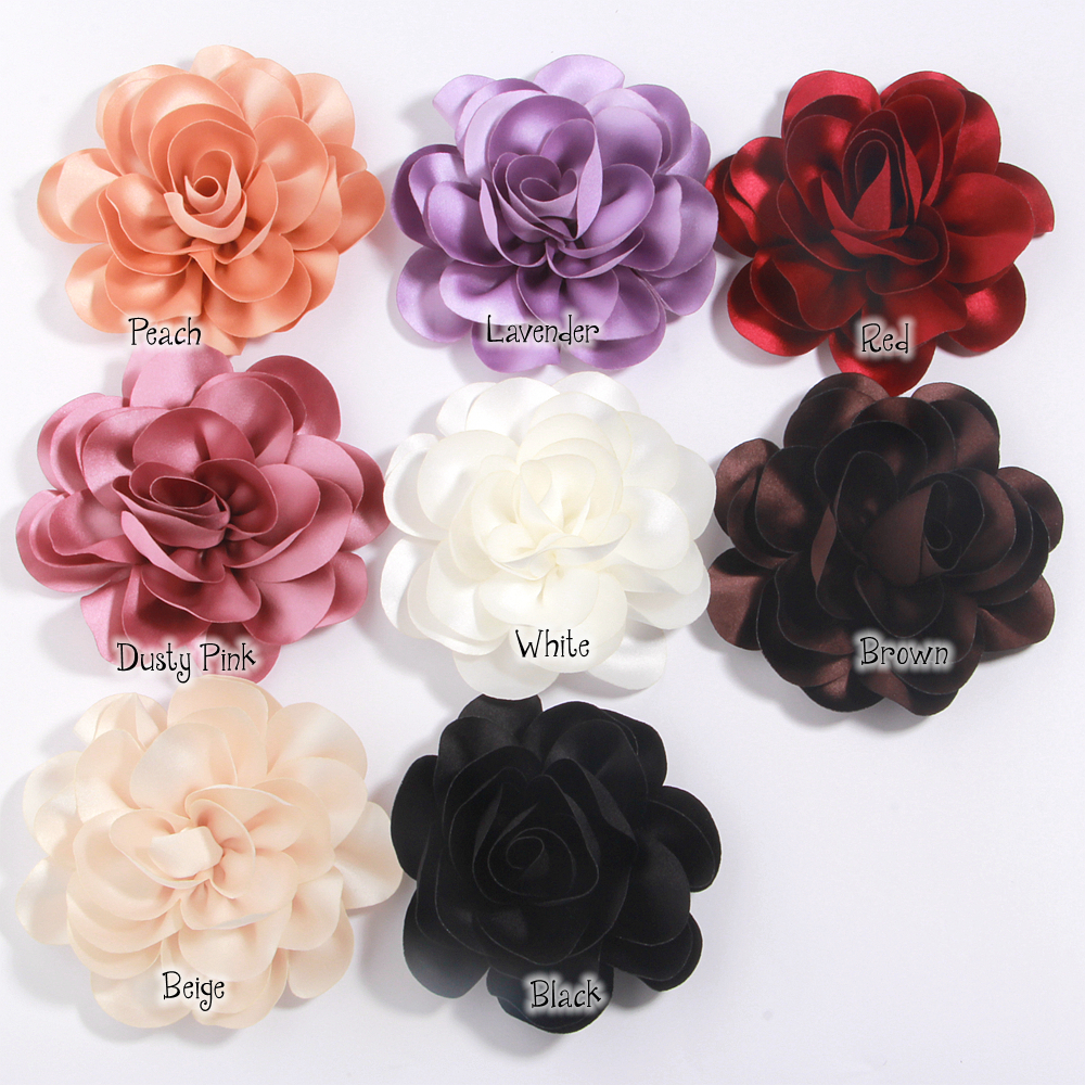 10Pcs 11CM French Satin Large  - مراجعة Baby Clothing Unique وسعره