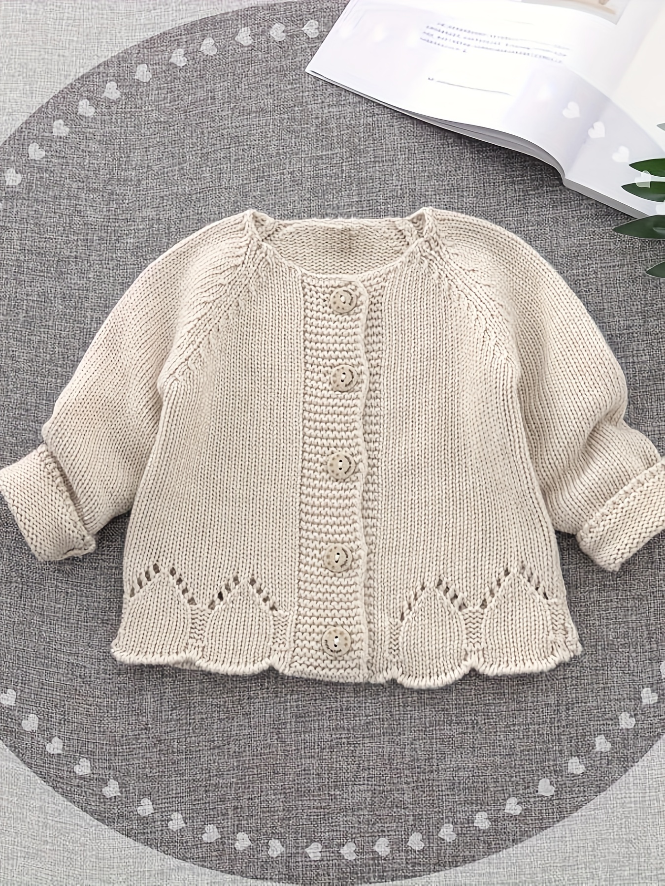 Baby Knitwear Cardigan, Girl's - مراجعة Knit Cardigan Infant وسعره