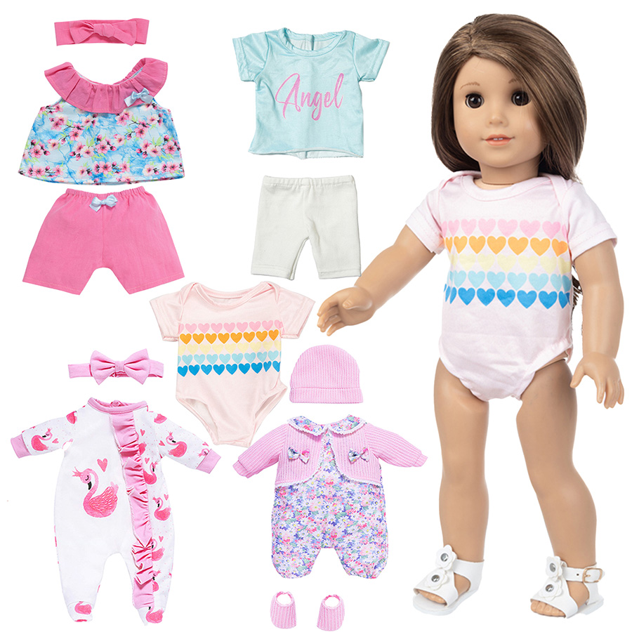 Doll Clothes for 18inch Reborn - مراجعة Baby Clothing For Girls وسعره