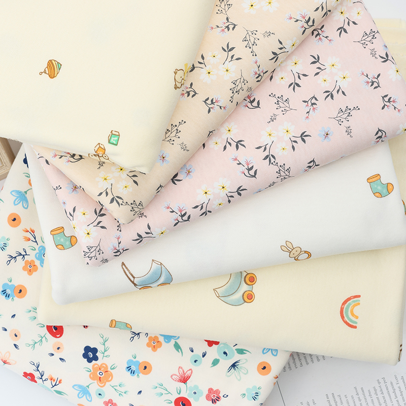 Thick Elastic Pure Cotton Prin - مراجعة Baby Clothing Sewing وسعره