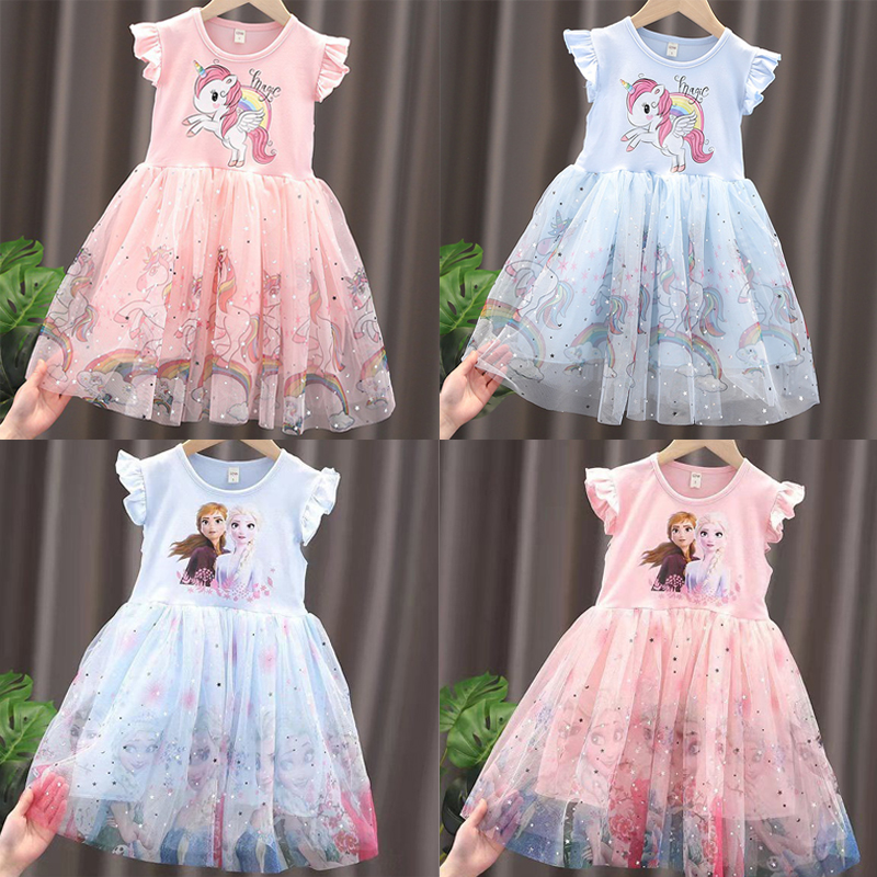 2024 New Unicorn Summer Prince - مراجعة Baby Clothing For Girls وسعره
