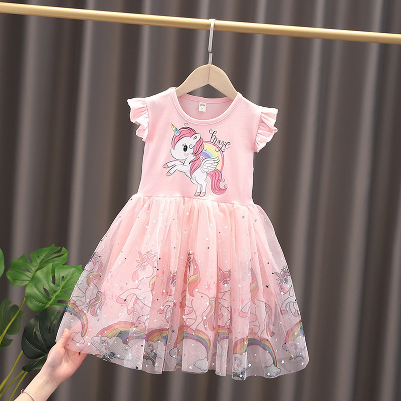 2024 New Unicorn Summer Prince - مراجعة Baby Clothing For Girls وسعره