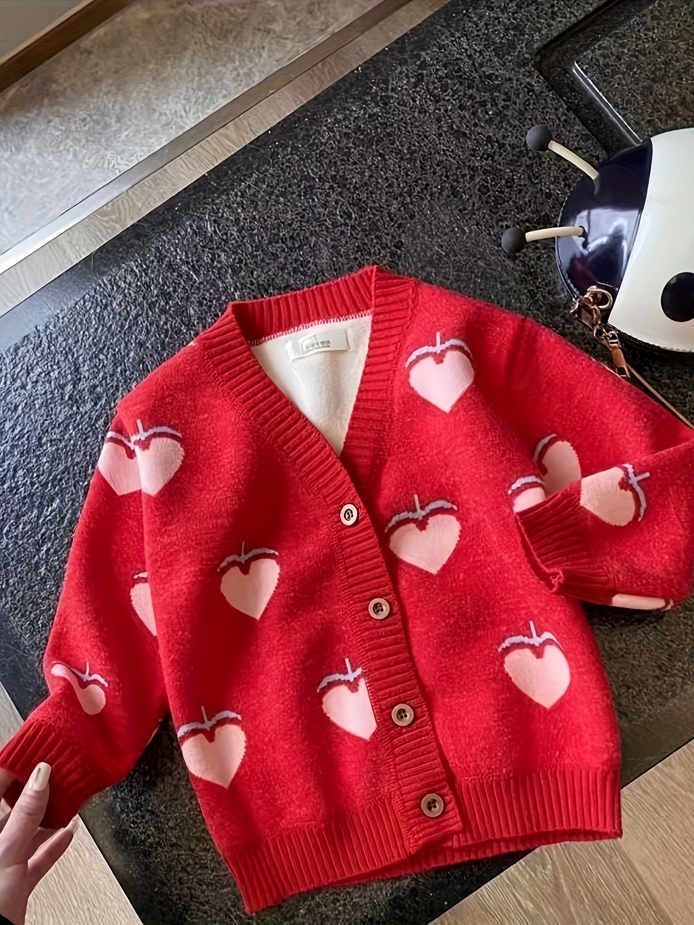 Girls' Knitted Cardigan Spring - مراجعة Knit Cardigan Infant وسعره