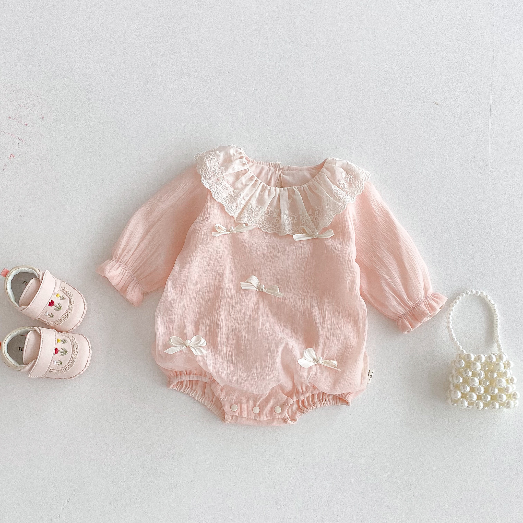 Autumn baby girl pit Striped c - مراجعة Knit Cardigan Infant وسعره