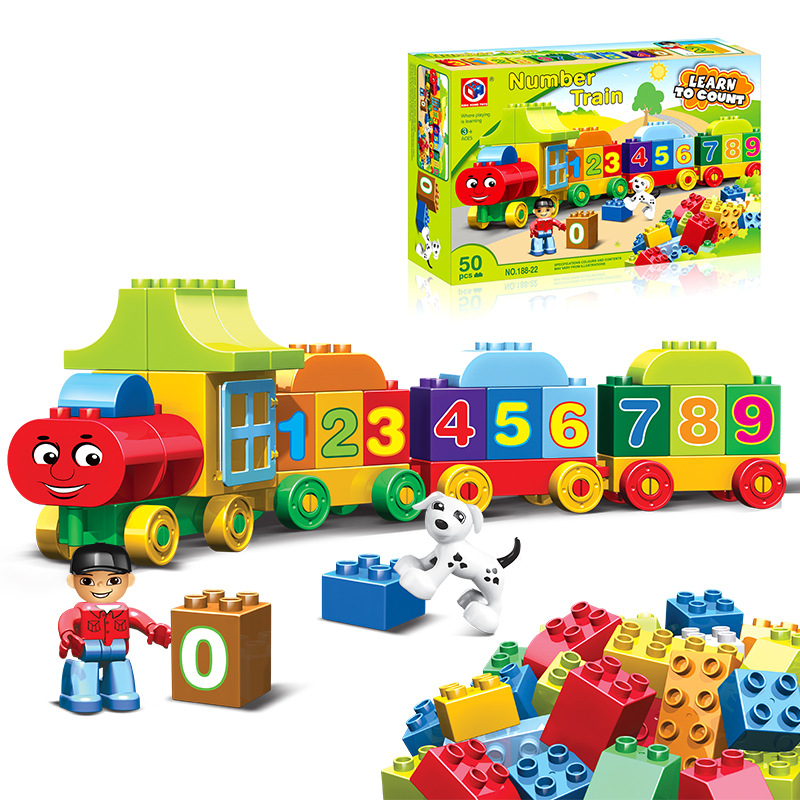 50pcs Duplo Building Blocks Bi - مراجعة Baby Xl وسعره