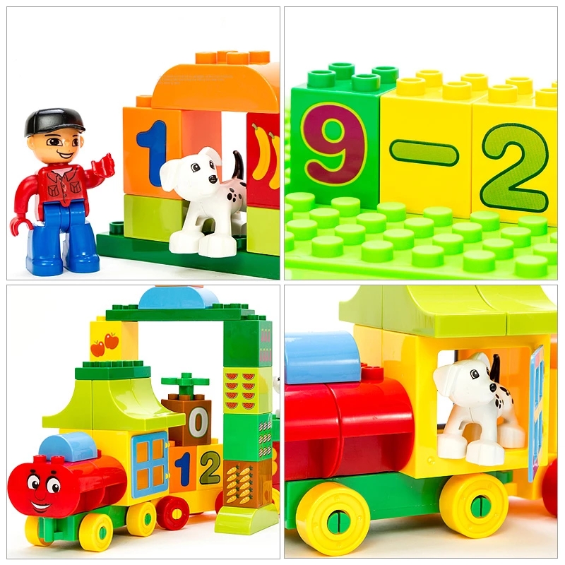 50pcs Duplo Building Blocks Bi - مراجعة Baby Xl وسعره