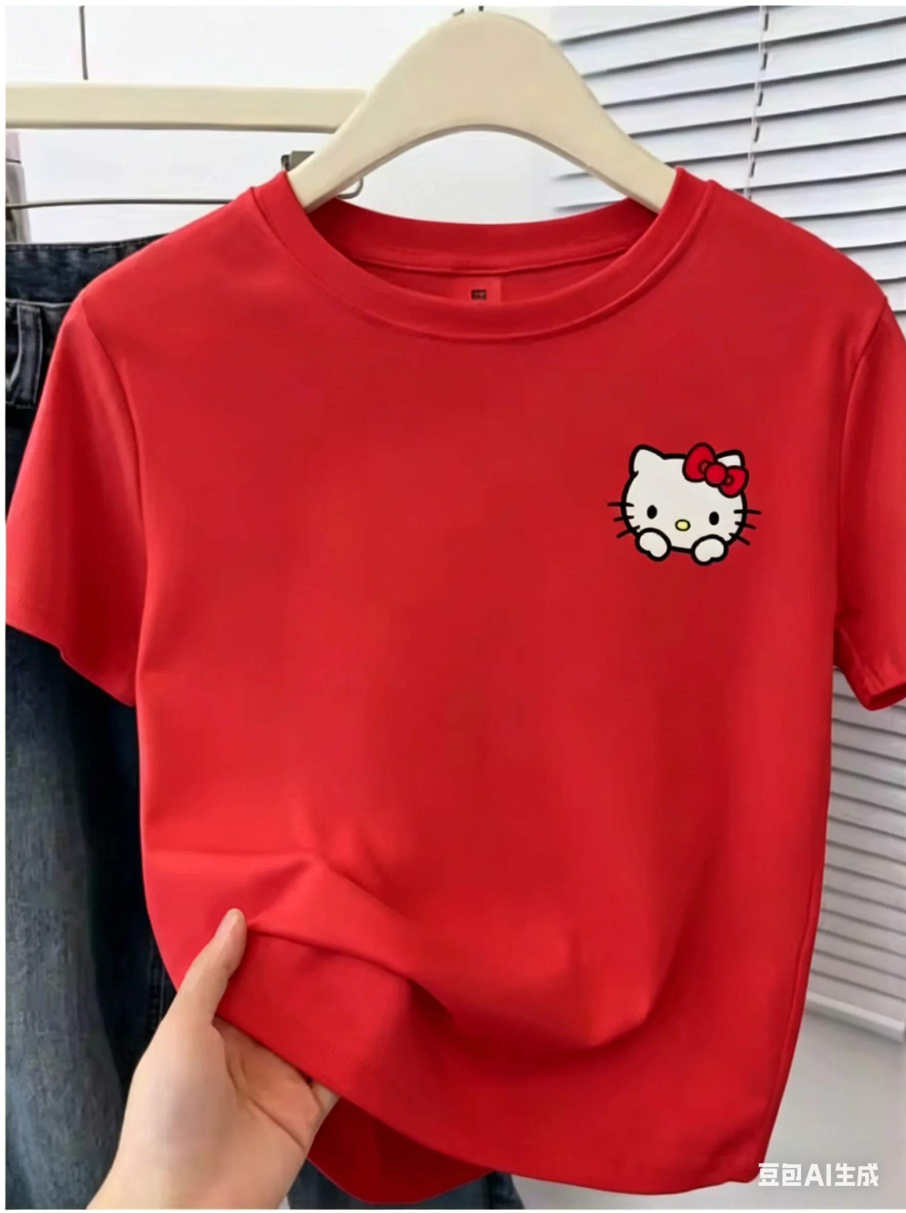Hello Kitty Small Logo T Shirt - مراجعة Baby Clothing Logo وسعره