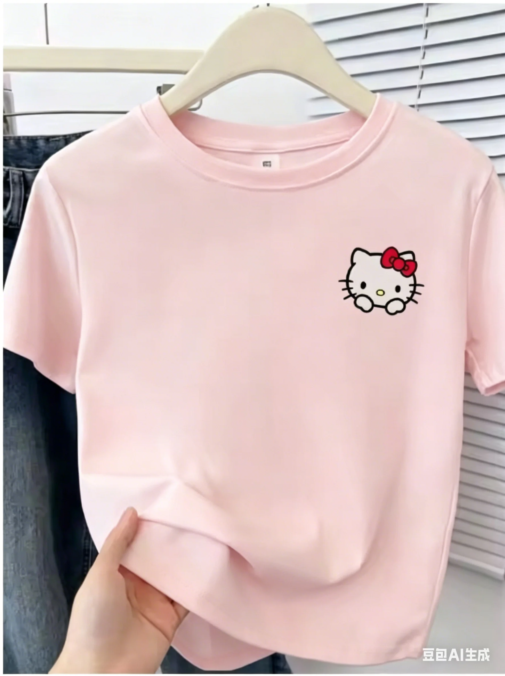 Hello Kitty Small Logo T Shirt - مراجعة Baby Clothing Logo وسعره