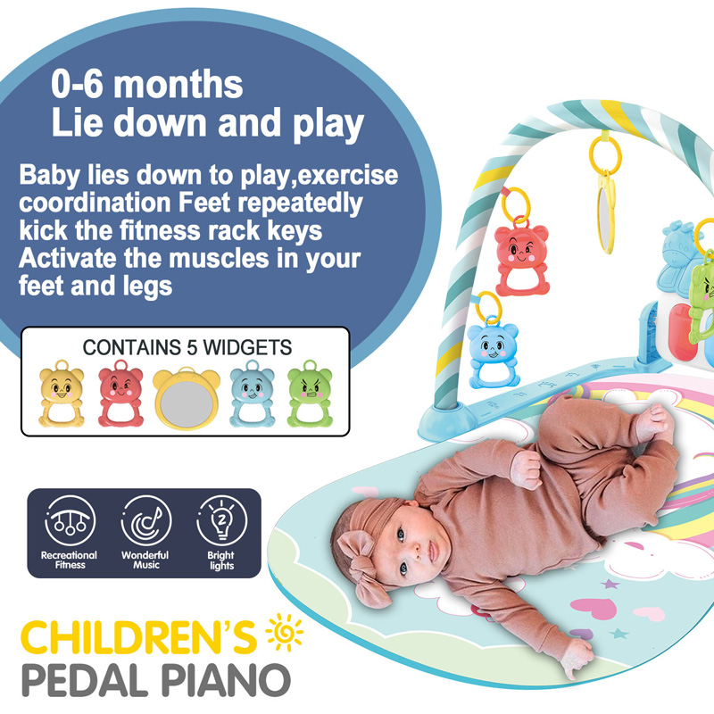 Baby Fitness Stand Music Play  - مراجعة Baby Clothing Gift Set وسعره